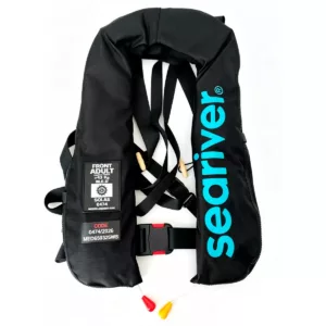 Colete Salva Vidas Inflável 150N Solas Sea River