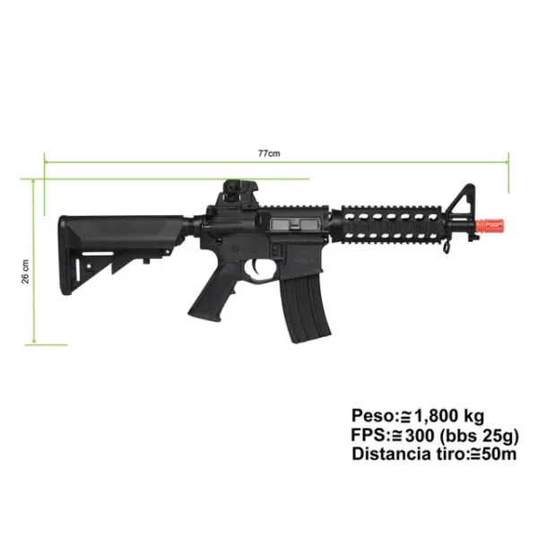 sail nautica rifle m4 zulu s1 10