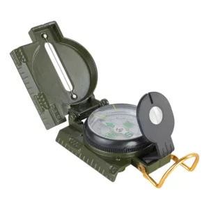 Bússola Alidade Náutica de Bolso Alumínio