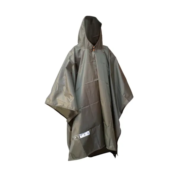 Capa de Chuva Poncho Lona impermeavel Kocan Azteq compacto e resistente