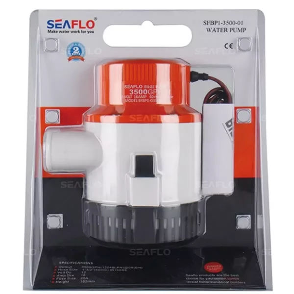 Bomba De Porao Seaflo 3500gph 12v 16a 01s 4