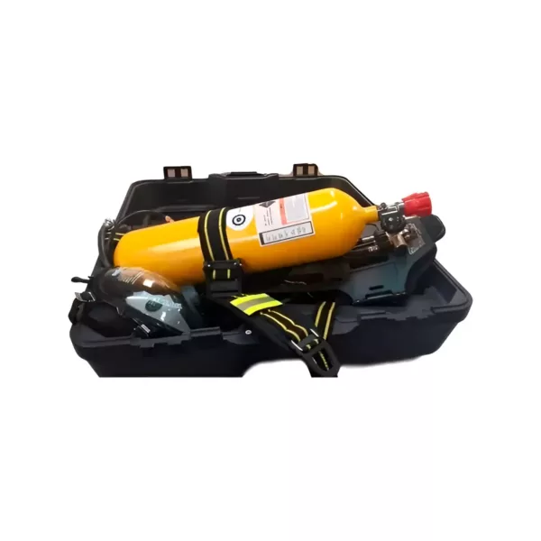 Conjunto De Respiracao Autonoma Completo Cilindro De Aco 6l 300bar 1