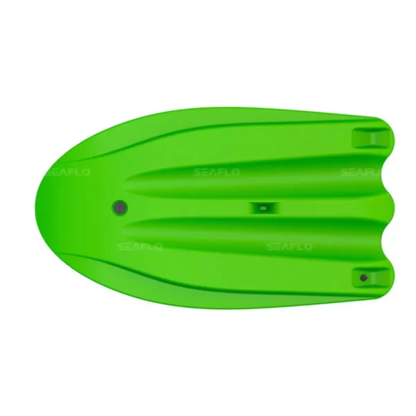 PRANCHA DE BODY BOARD C CORDA E 4 PEGADORES COR VERDE 2