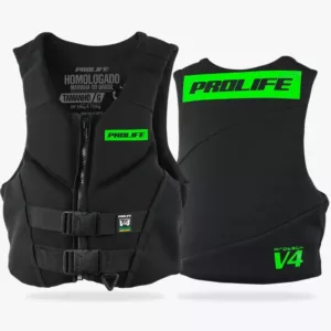 Colete Salva-Vidas Homologado Protech V4 Verde
