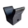 Stopper Borracha Para Carreta De Barco Cor Preta