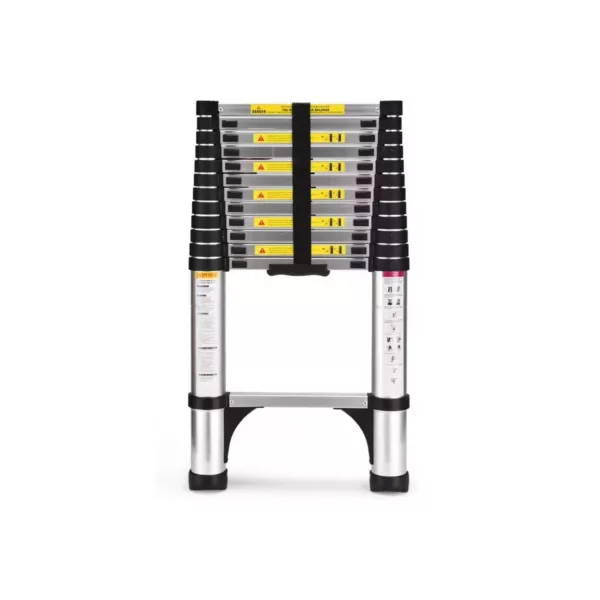 Escada Telescópica Inox Retrátil 3.2M 11 Degraus