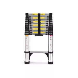 Escada Telescópica Inox Retrátil 4.4M 15 Degraus