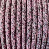Cabo Náutico Pré Estirado Premium Velo 12mm Rosa, Preto e Branco