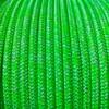 Cabo Náutico Pré Estirado Premium Velo 6mm Verde e Branco