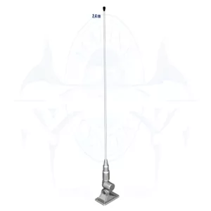 Antena VHF 2,4m 6dB Com Base