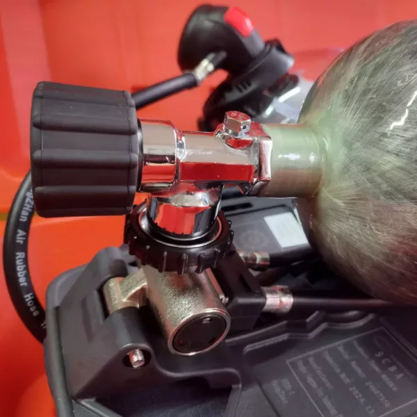 Equipamento Respiracao Autonoma 6.8L Fibra Carbono SCBA 1