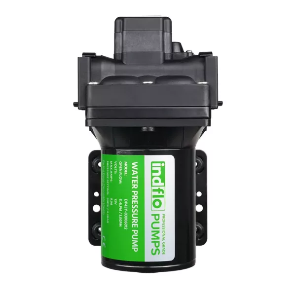 Bomba de Pressurizacao INDFLO 30GPM 12V 1136LPM 60PSI 43YS – Alta Performance e Resistencia Quimica 3