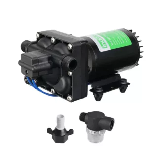 Bomba de Pressurização INDFLO 3,0GPM 12V 11,36LPM 60PSI 43YS – Alta Performance e Resistência Química
