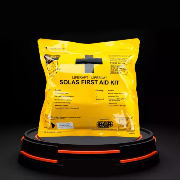 Kit de Primeiros Socorros SOLAS para Balsa Salva Vidas e Bote Salva Vidas – BCB Internacional