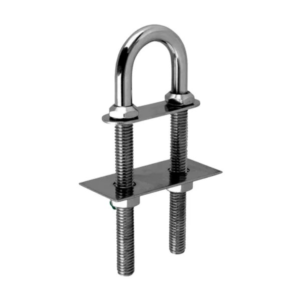 Ferragem de Proa U-bolt 1/2 Pol Em Aço Inoxidável 87 mm Para Embarcações