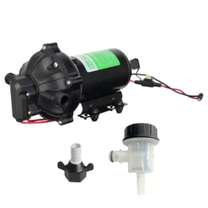 Bomba de Pressurização INDFLO 5,5GPM 12V 18,9LPM 60PSI – Alta Performance e Resistência Química