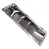 Grade de Ventilação Retangular em INOX 325 x 111 mm para Barcos 5 Saídas
