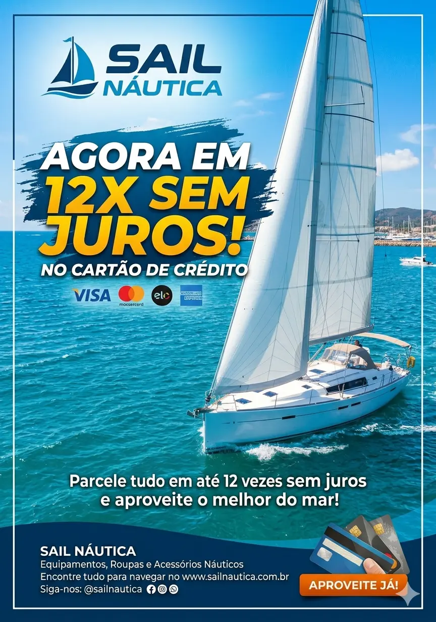 banner parcelamento sail nautica