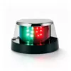 Luz de Navegação Inox Bicolor 225° LED 12V para Barcos, Lanchas e Veleiros