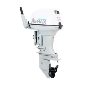 Motor de Popa T40FWTS 2 Tempos Anmax CG Marine 40 HP Partida Elétrica - Comando À Distância