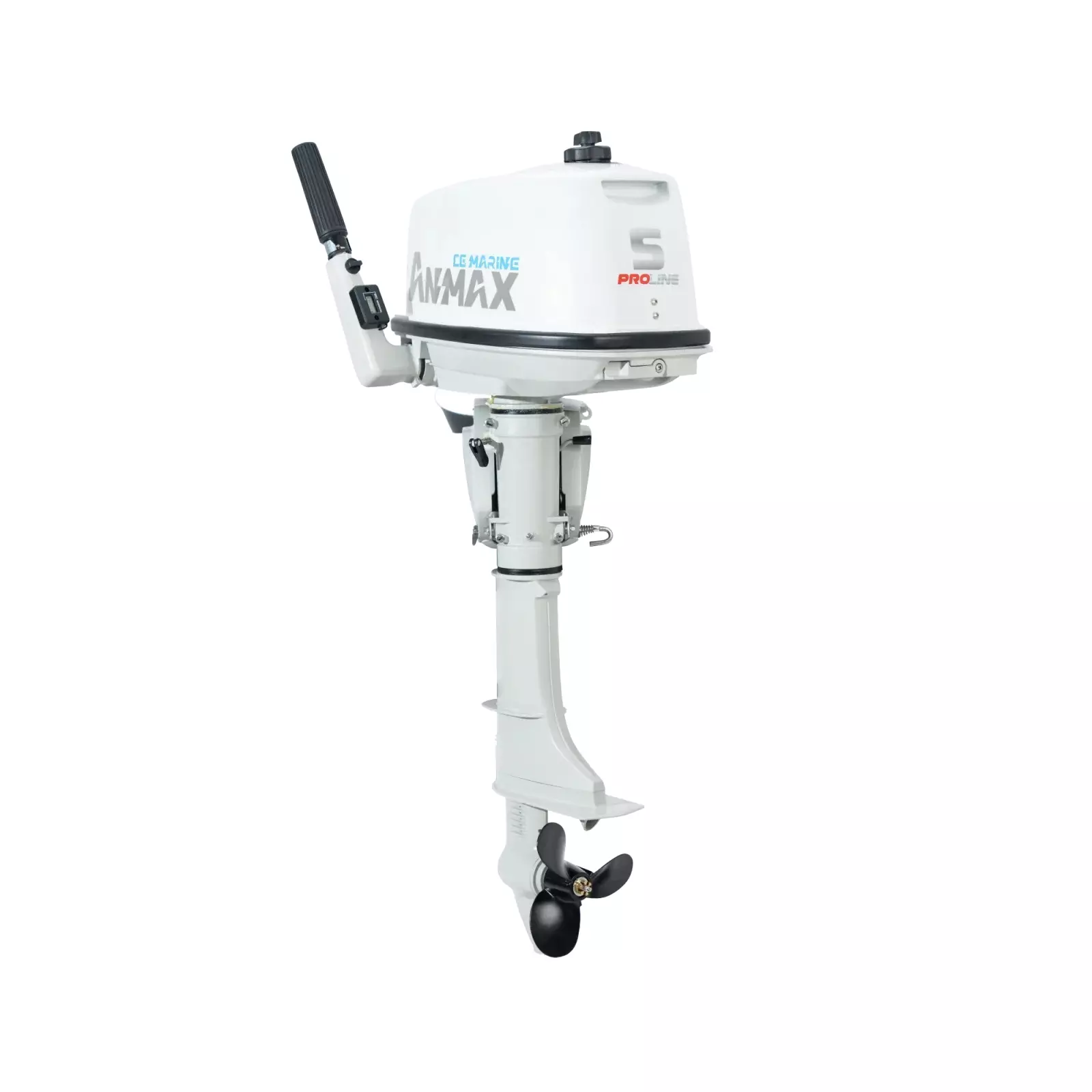 Motor de Popa T5BS 2 Tempos 5 HP Anmax CG Marine